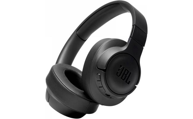 JBL Tune 760NC ANC Wireless Headphones, JBL Pure Bass Sound, 40mm Dynamic Drivers, Up to 50HPlayback, Built-In Micr for Hands-Free Calls, Foldable Design for Easy Storage, Black